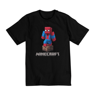Nome do produto CAMISETA MINECRAFT SPIDERMAN