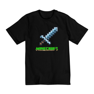 Nome do produto CAMISETA MINECRAFT SWORD