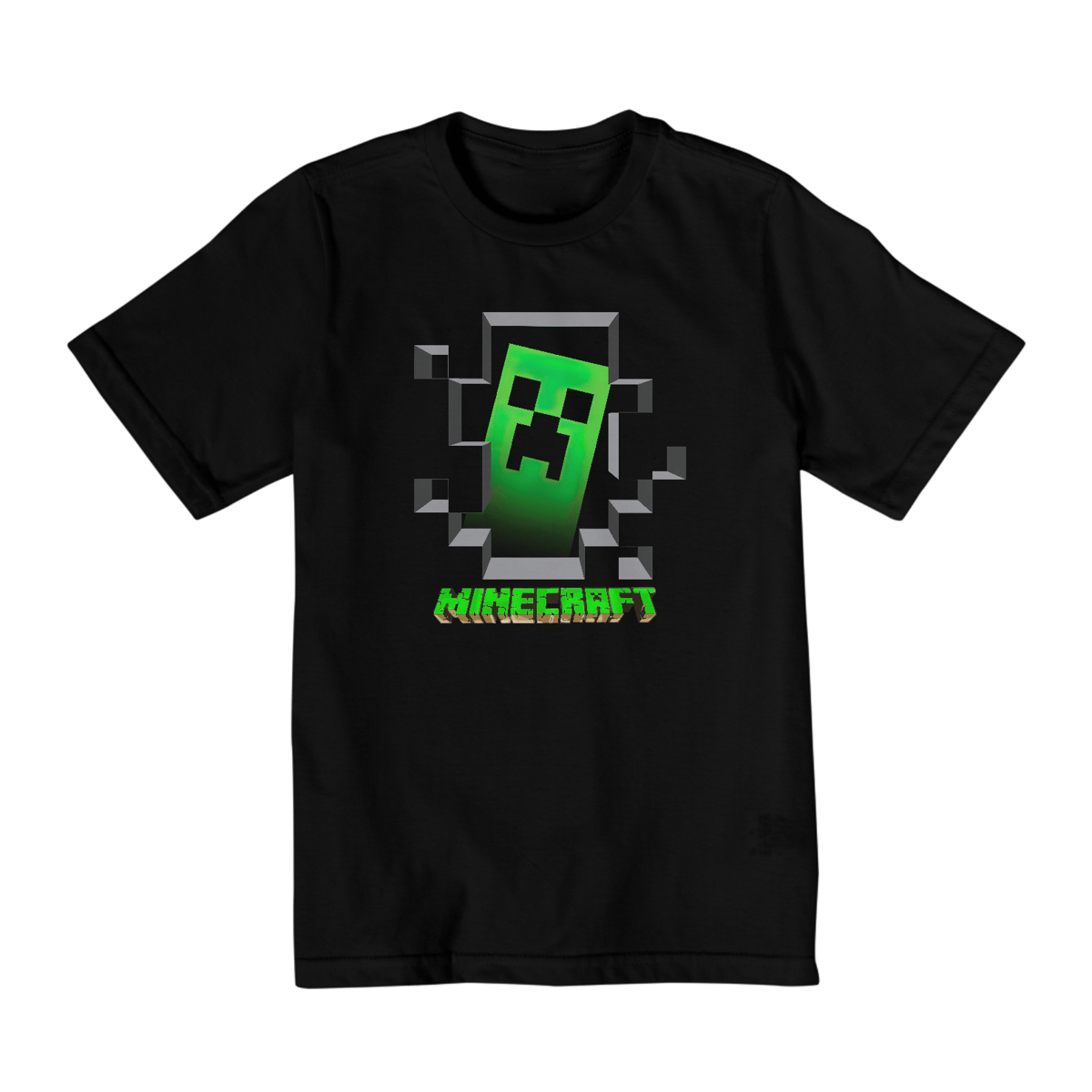 Nome do produto: CAMISETA MINECRAFT GHOST