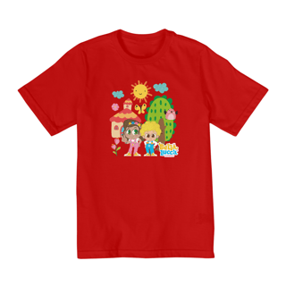 Nome do produto CAMISETA BELLA & LUCCA EM CASA