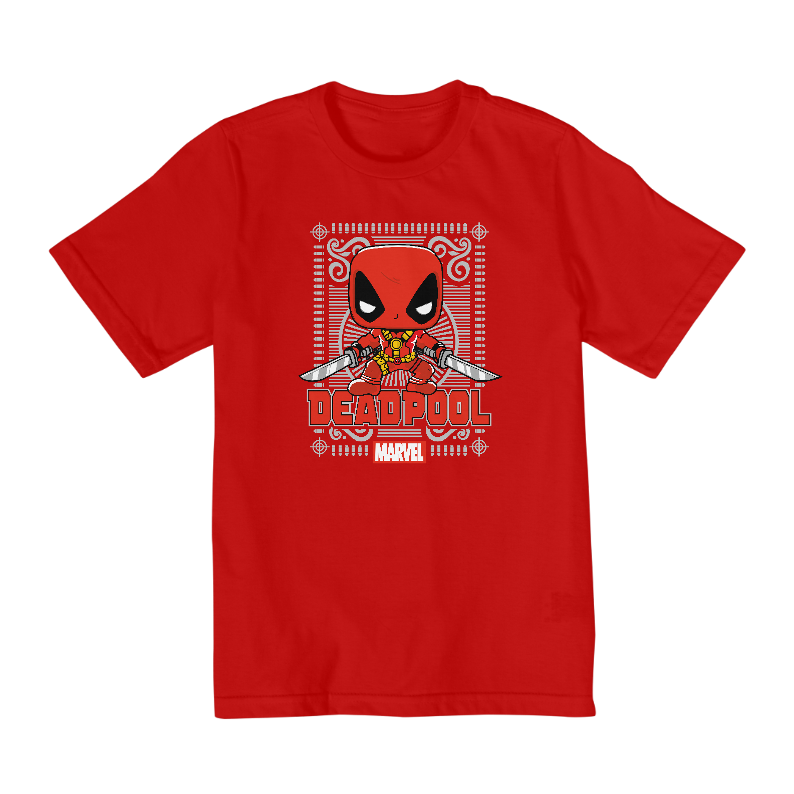 CAMISETA DEADPOOL ESPADAS