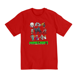 Nome do produto CAMISETA MINECRAFT TURMA
