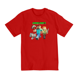 Nome do produto CAMISETA MINECRAFT STEVE ALEX