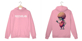 Nome do produto Moletom Canguru - Smoking Alien