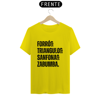 Nome do produto Camiseta Trio de Forró - Masculina