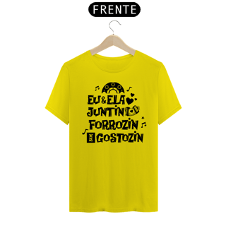 Nome do produto Camiseta Eu e Ela no Forrozin