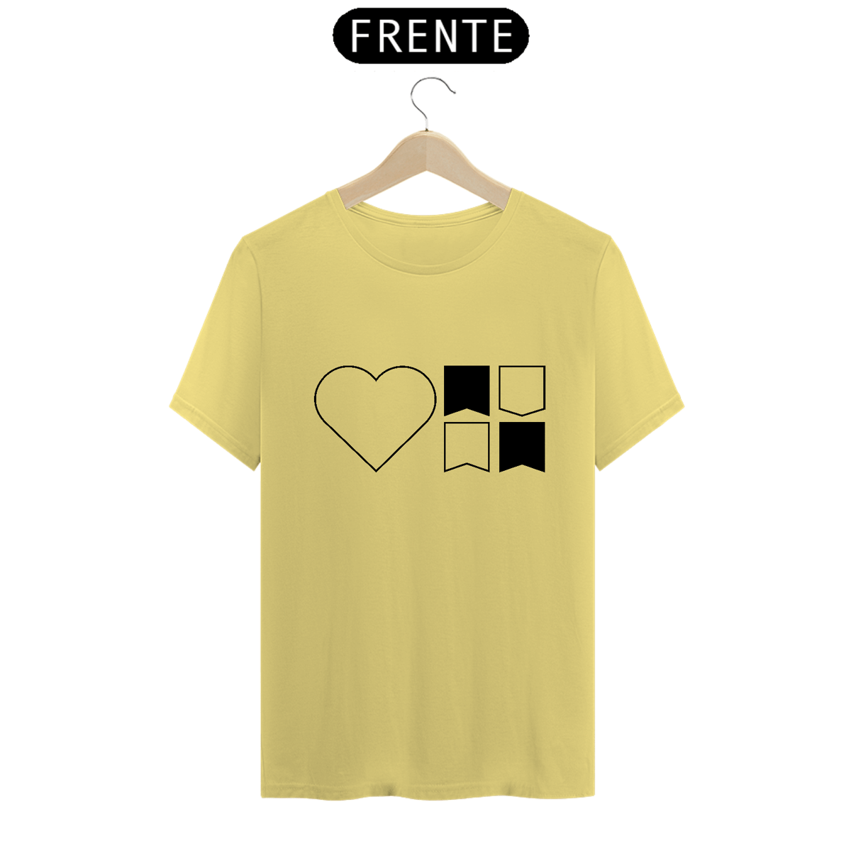 Nome do produto: Camiseta Estonada Eu Amo Arraiá v2