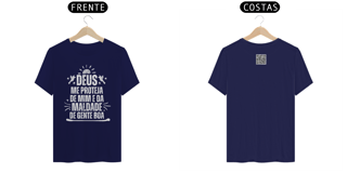 Nome do produto Camiseta Deus Me Proteja v2