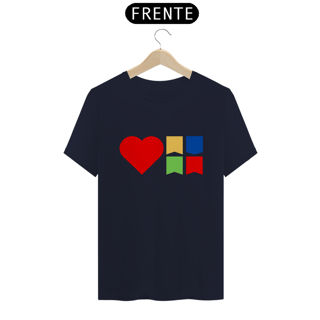 Nome do produto Camiseta Prime Eu Amo Arraiá