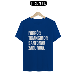 Nome do produto Camiseta Trio de Forró - v2 - Masculina