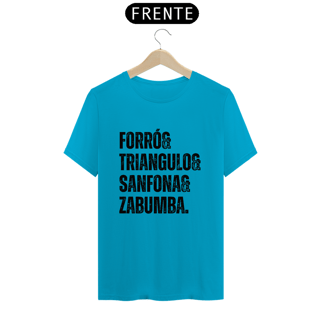 Nome do produto Camiseta Trio de Forró - Masculina