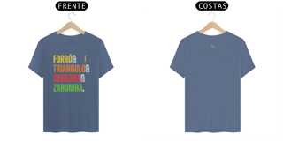 Nome do produto Camiseta Estonada Trio de Forró - Masculina