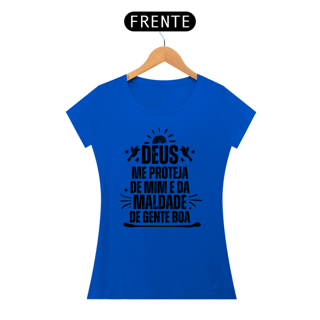 Camisa Baby Long Quality Deus Me Proteja