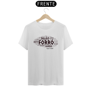 Nome do produto Camiseta Forró Nuvem de Palavras - Masculino