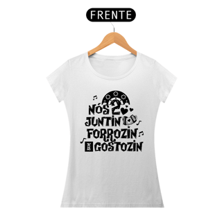 Nome do produto Camiseta Baby Long Nós 2 no Forrozin - Feminina