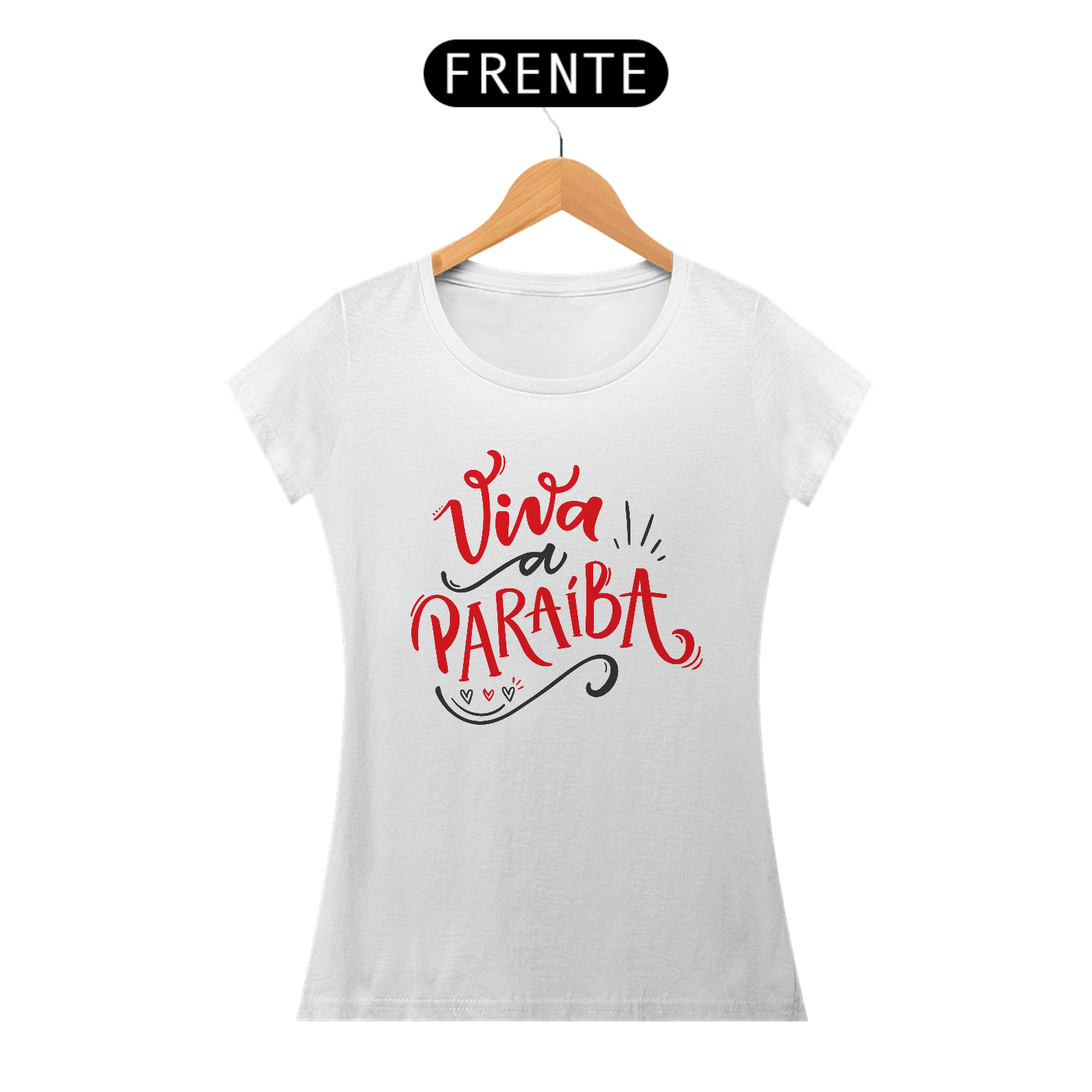 Camiseta Baby Long Classic Viva a Paraíba