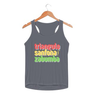 Nome do produto Camiseta Regata Dry Fit 3 Elementos do Forró - Feminino