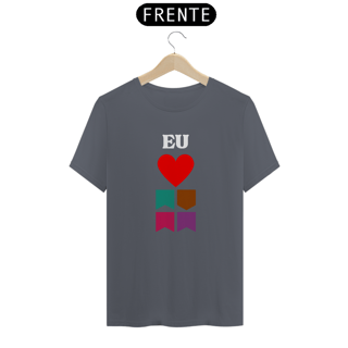 Nome do produto Camiseta Classic Eu Amo Arraiá - Vertical