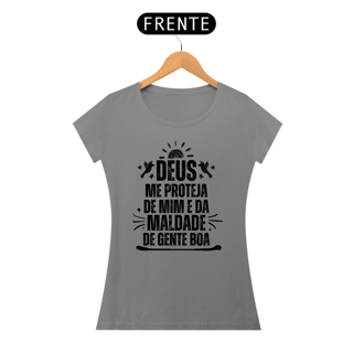 Nome do produto Camisa Baby Long Quality Deus Me Proteja
