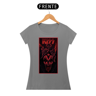 Nome do produto Camiseta Baby Long Quality Kiss Zombies - Feminina