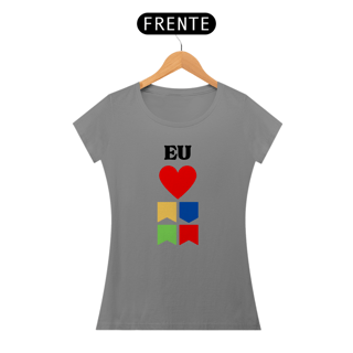 Nome do produto Camiseta Baby Long Quality Eu Amo Arraiá - Vertical v2