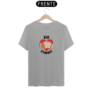 Nome do produto Camiseta Eu Amo Forró v.1 - Masculino