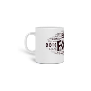 Nome do produto Caneca Forró e seus Estilos - Branca