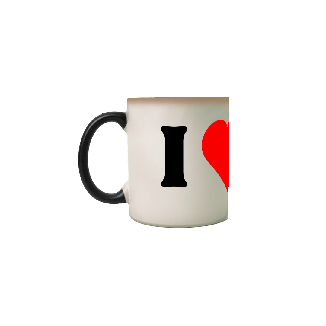 Nome do produto: Caneca Mágica I Love Arraiá