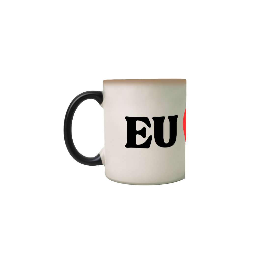 Nome do produto: Caneca Mágica Eu Amo Arraiá