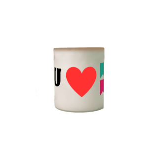Nome do produto Caneca Mágica Eu Amo Arraiá