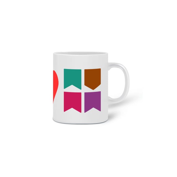 Caneca Eu Amo Arraiá