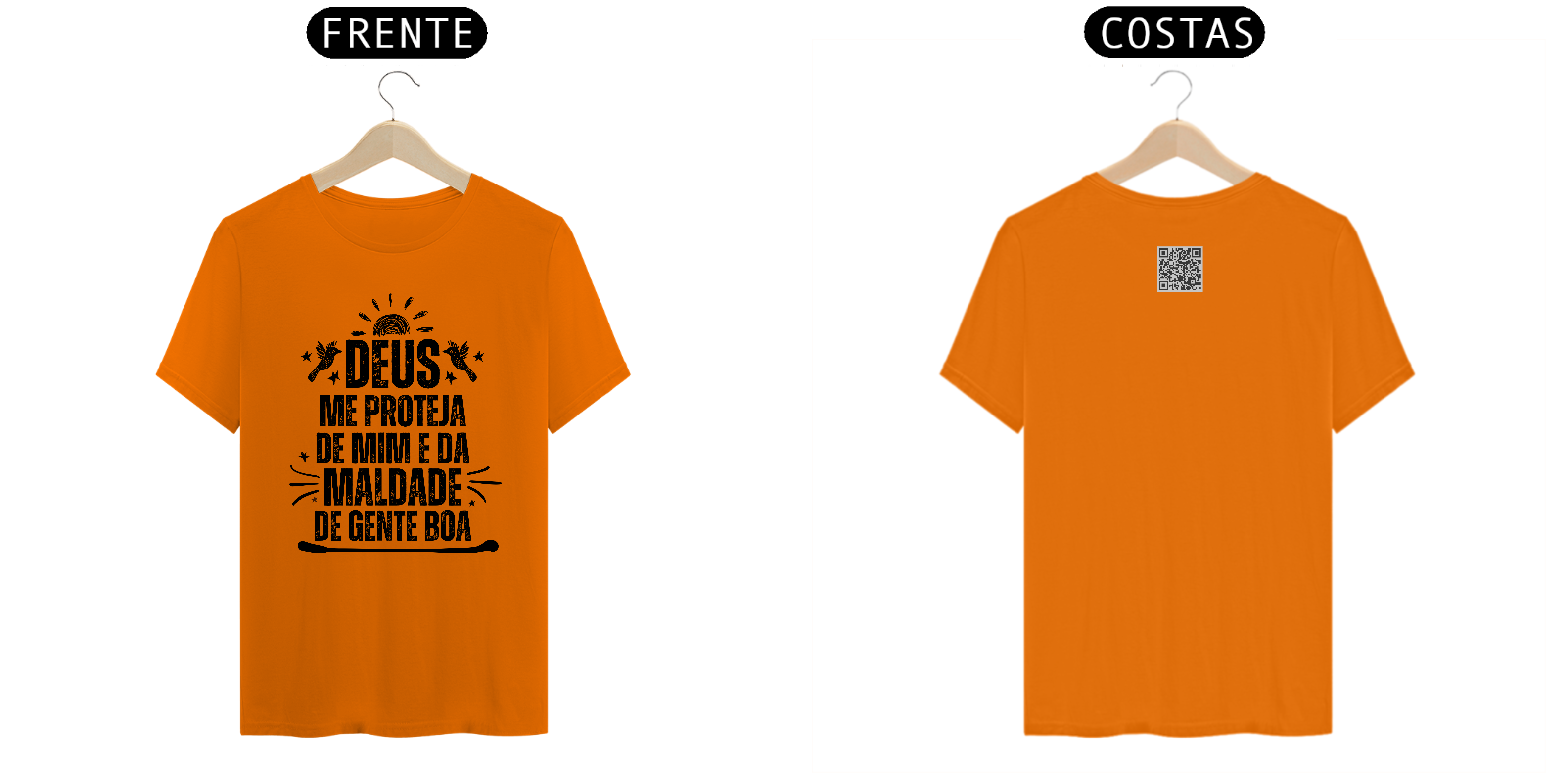 Camiseta Deus Me Proteja