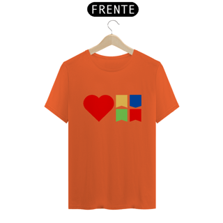 Nome do produto Camiseta Prime Eu Amo Arraiá