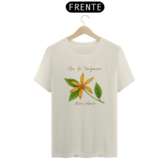 Camiseta Prime Flor de Tangerina