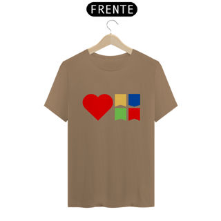 Nome do produto Camiseta Prime Eu Amo Arraiá