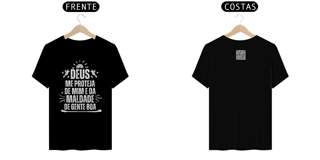 Nome do produto Camiseta Deus Me Proteja v2