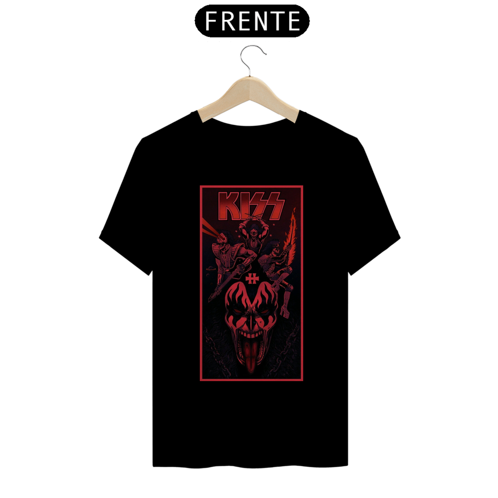 Camiseta Quality Kiss Zombies
