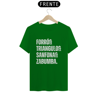 Nome do produto Camiseta Trio de Forró - v2 - Masculina