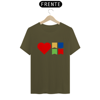 Nome do produto Camiseta Prime Eu Amo Arraiá