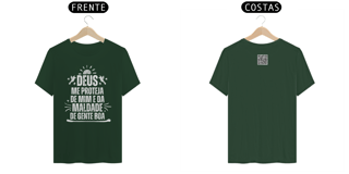 Nome do produto Camiseta Deus Me Proteja v2