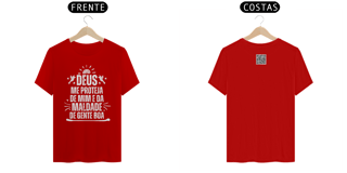 Nome do produto Camiseta Deus Me Proteja v2