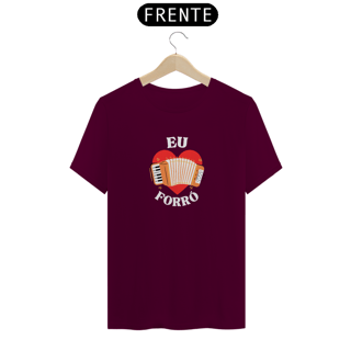 Nome do produto Camiseta Eu Amo Forró v.2 - Masculino