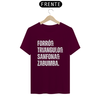 Nome do produto Camiseta Trio de Forró - v2 - Masculina