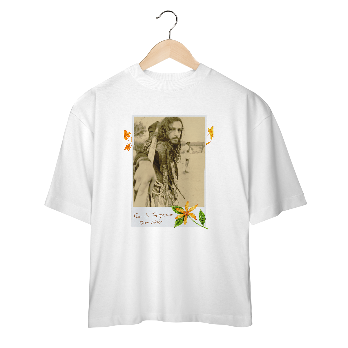 Nome do produto: Camiseta Oversized Alceu Valença