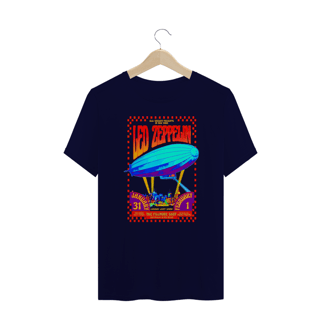 Nome do produto Camiseta Unissex Plus Size Led Zeppelin Fillmore East 1969 | Psicodelia em cada detalhe