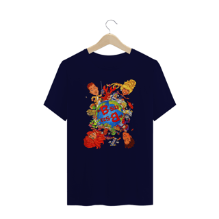 Nome do produto Camiseta Plus Size Unissex B-52’s World Party | conforto com som e cor