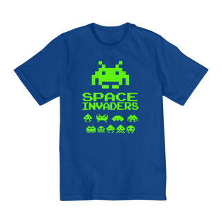 Nome do produto Camiseta Infantil Space Invaders | Mini Gamer, Grande Estilo!