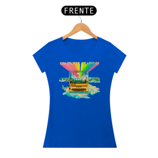 Nome do produto Camiseta Feminina Apple II Psicodelia Digital | Psicodelia e estilo retrô