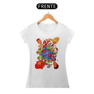 Nome do produto Camiseta Feminina B-52’s World Party | brilho, cor e atitude