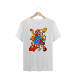 Nome do produto Camiseta Plus Size Unissex B-52’s World Party | conforto com som e cor